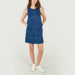 Soeur Robe En Denim Mitsouko -manger de la poussière 145328 soeur robeendenimmitsouko 05 0800 0800