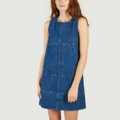 Soeur Robe En Denim Mitsouko