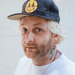 Ampal X Eat Dust Smiley Canvas Cotton Black