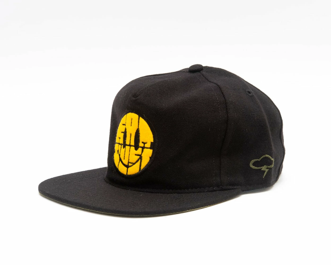 Ampal X Eat Dust Smiley Canvas Cotton Black 6 Ampal X Eat Dust Smiley Canvas Cotton Black – Image 4