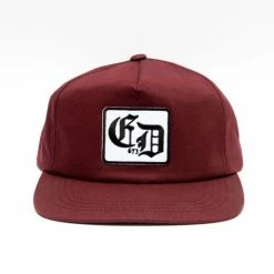 Eat Dust Snapback ED673 Canvas Cherry -manger de la poussière SnapbackCherryED 1400x