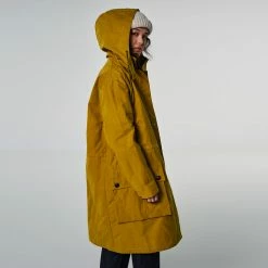 Eat Dust G.o.D Field Coat Dry Waxed Cotton Olivine