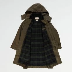 Eat Dust G.o.D Field Coat Dry Waxed Cotton Khaki Brown -manger de la poussière W A 001 W21 DWC 655 0008 9 1400x