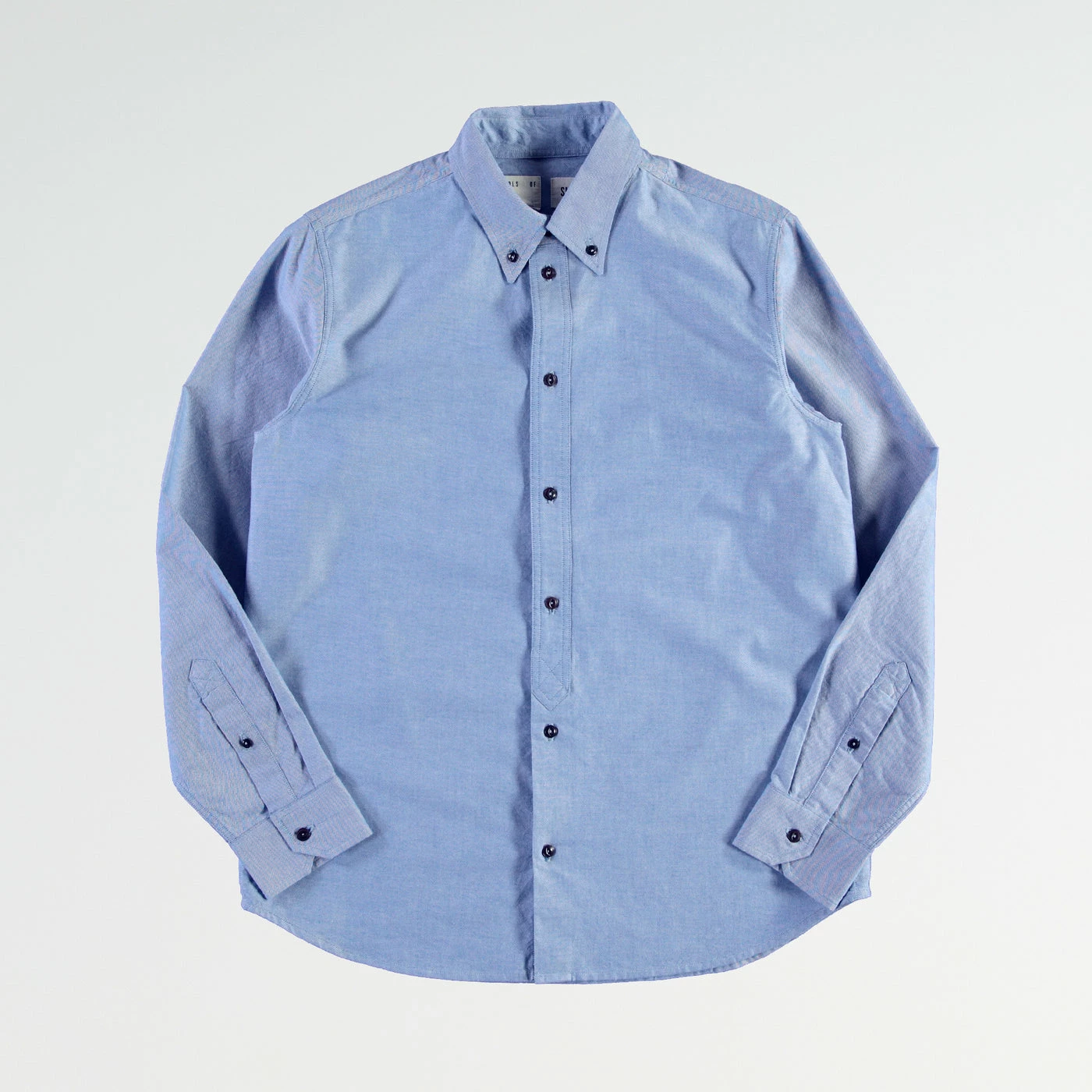 Eat Dust G.o.D Button Down Oxford Blue 4 Eat Dust G.o.D Button Down Oxford Blue – Image 2
