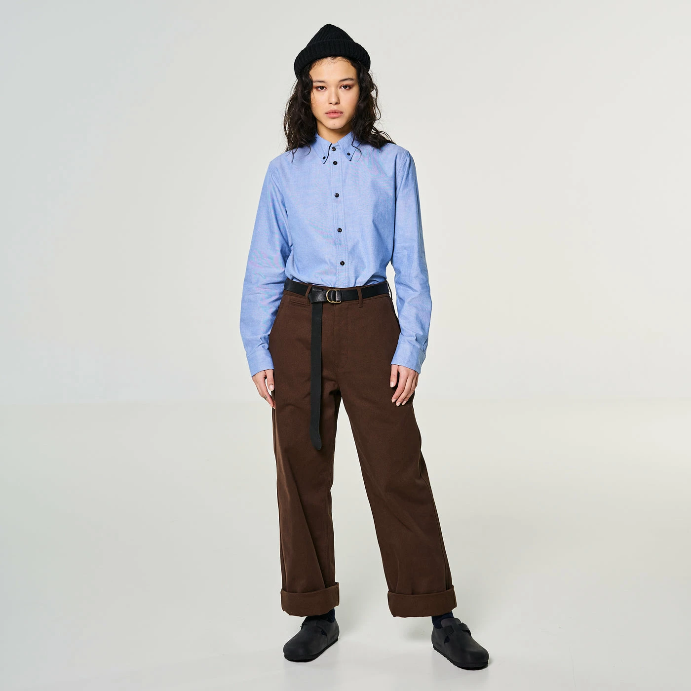 Eat Dust G.o.D Button Down Oxford Blue 5 Eat Dust G.o.D Button Down Oxford Blue – Image 3