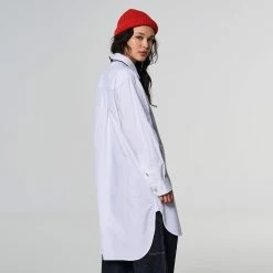 Eat Dust G.o.D Cyrus Shirt Oxford White -manger de la poussière W I 026 W21 OXF 001 0002 3 1400x