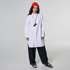 Eat Dust G.o.D Cyrus Shirt Oxford White -manger de la poussière W I 026 W21 OXF 001 0003 4 1400x