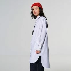 Eat Dust G.o.D Cyrus Shirt Oxford White -manger de la poussière W I 026 W21 OXF 001 0006 7 1400x