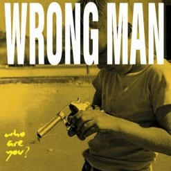 Eat Dust LP - Wrong Man: Who Are You? 12" -manger de la poussière WRONGMAN Cover 400x