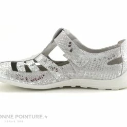 Sweet R MAYANO Argent - Sandale Femme Bride Velcro -manger de la poussière cd24607c73b9e66c561f35ea11d5d5ef img 0200.jpg 146875