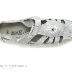 Sweet R MAYANO Argent - Sandale Femme Bride Velcro -manger de la poussière cd24607c73b9e66c561f35ea11d5d5ef img 0203.jpg 146872