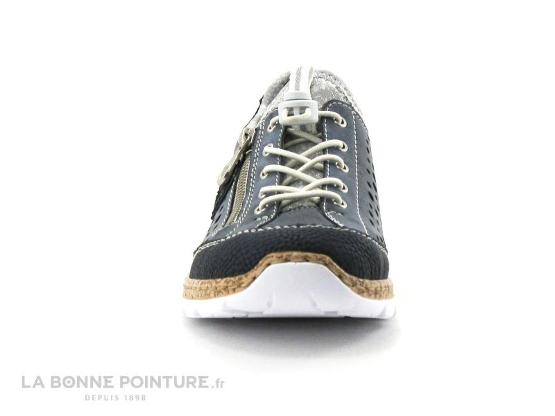 Rieker N42P6-14 - Bleu - Chaussure Basse Femme 4 Rieker N42P6-14 - Bleu - Chaussure Basse Femme – Image 2
