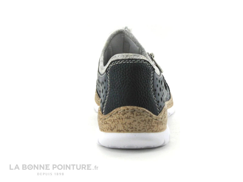 Rieker N42P6-14 - Bleu - Chaussure Basse Femme 6 Rieker N42P6-14 - Bleu - Chaussure Basse Femme – Image 4