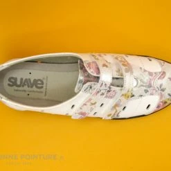 Suave LONDON 8017PT Spring White - Chaussure à Scratches Blanche Et Fleurie 14 Suave LONDON 8017PT Spring White - Chaussure à Scratches Blanche Et Fleurie -manger de la poussière cd24607c73b9e66c561f35ea11d5d5ef img 4232.jpg 176658