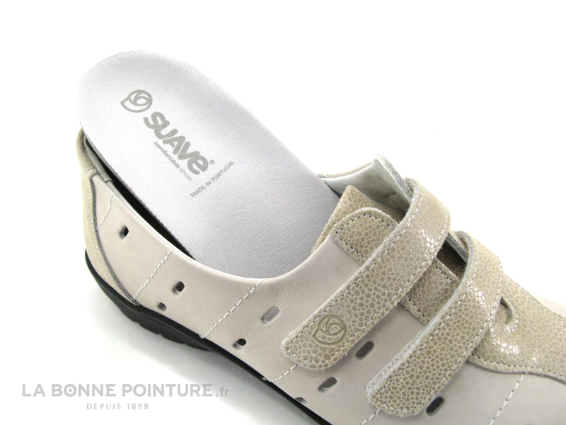 Suave 8017 PT Almond Natural - Chaussure Confort Velcro 7 Suave 8017 PT Almond Natural - Chaussure Confort Velcro – Image 5