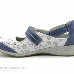 Suave DALLAS 7538PT Cobalt Lily - Chaussure Aere Femme Bleu Blanc -manger de la poussière cd24607c73b9e66c561f35ea11d5d5ef img 6282.jpg 167035