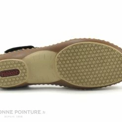 Rieker M1655-14 - Bleu - Beige - Cayenne - Sandale Femme Bout Ferme -manger de la poussière cd24607c73b9e66c561f35ea11d5d5ef img 8885.jpg 170257