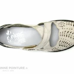 Rieker 46375-60 Blanc - Bleu Jeans - Ballerine Aeree Femme -manger de la poussière cd24607c73b9e66c561f35ea11d5d5ef img 8976.jpg 158751