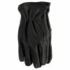 Eat Dust Power Gloves Leather Black -manger de la poussière glo bla Front 1400x