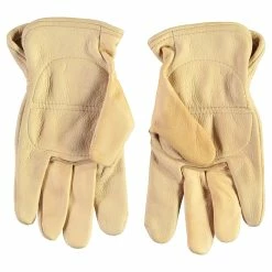 Eat Dust Power Gloves Leather Natural -manger de la poussière glove nat Back 1400x