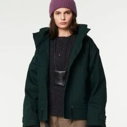 Eat Dust G.o.D Nuclear Rain Waxed Cotton Forest Green