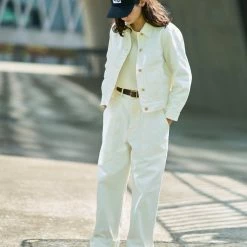 Eat Dust G.o.D Trucker Jacket Natural Denim White -manger de la poussière w b ss23 006 wdm 015 0004 5 1400x