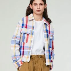 Eat Dust G.o.D Bomber Shirt Miami Check Multicolor -manger de la poussière w i ss23 002 mmc 983 0002 3 1400x